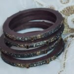 grey lac bangles